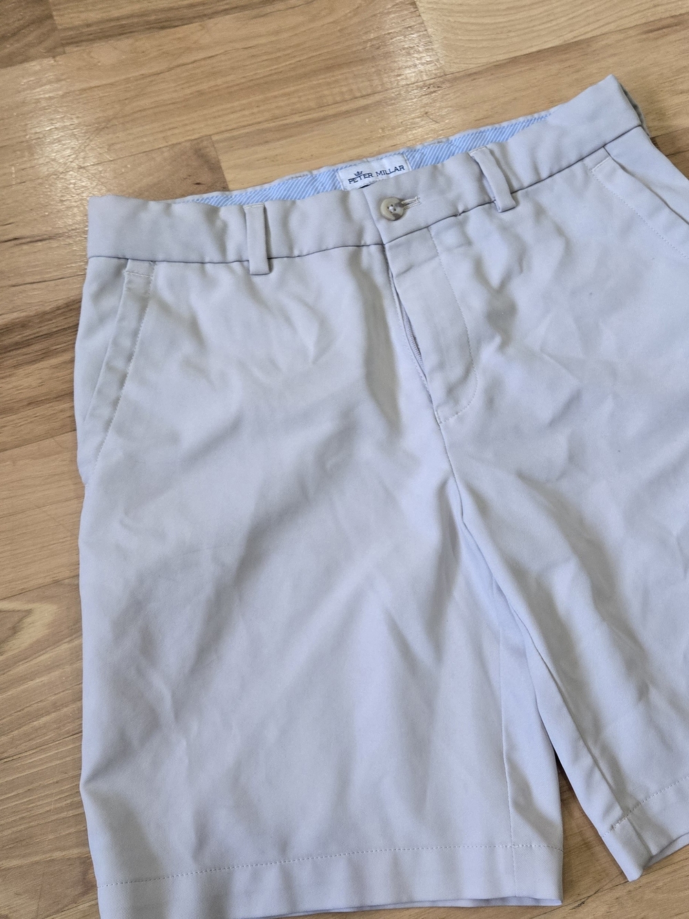 Peter Millar Light Tan Boy's Shorts
